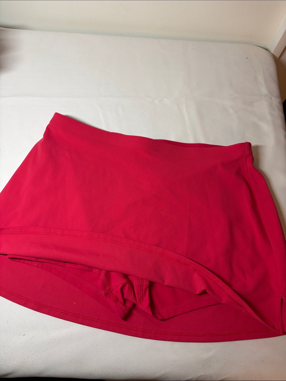 Fabletics Red Poly Skort Size S